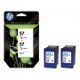 Pachet cartuse originale HP 57+57, 2-Pack, Tri-colour Pachet cartuse originale HP 57+57, 2-Pack, Tri-colour